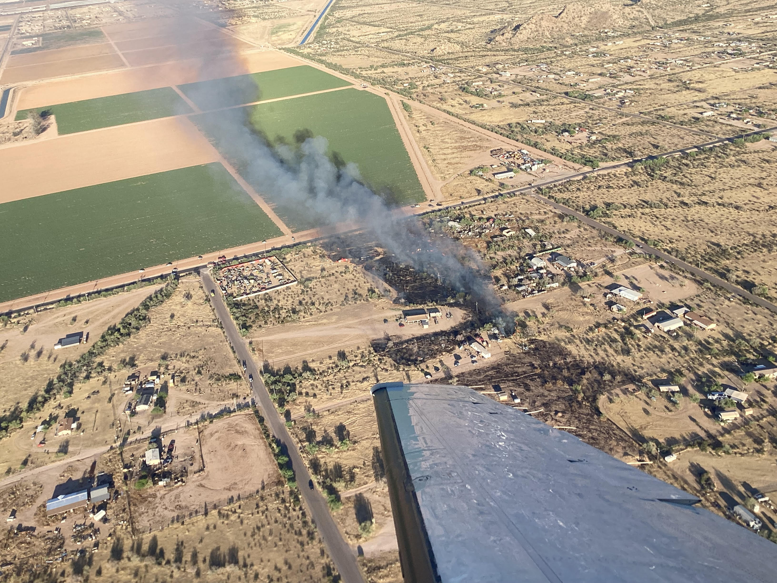 Continual Fire Activity in Pinal County Concerning for State Widlland Fire Management 