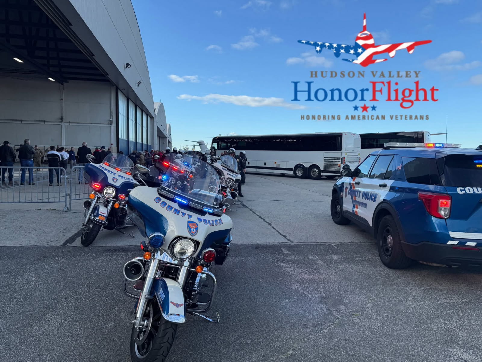 Annual Honor Flight at Westchester County Airport