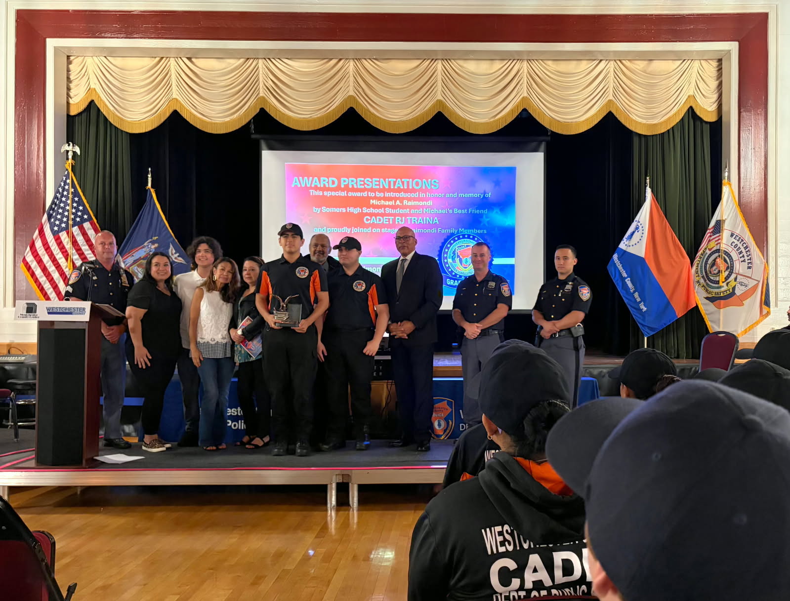 WCPD Cadet program Graduation