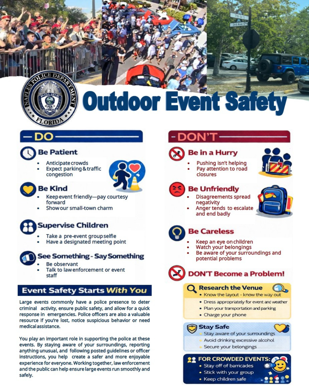 CARS ON 5TH STREET CLOSURES 2/07/26