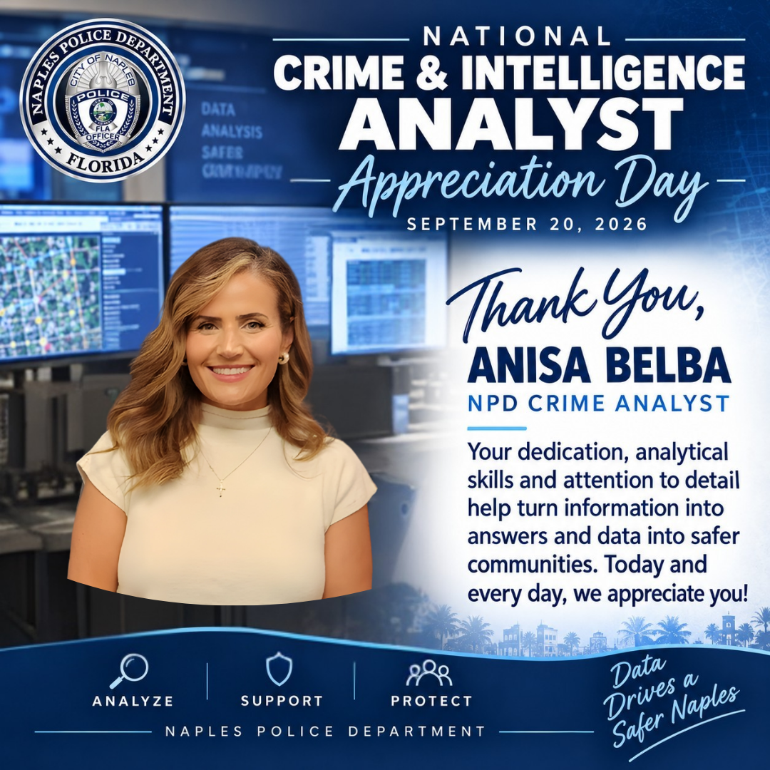 National Crime Analyst Day 9/20/26