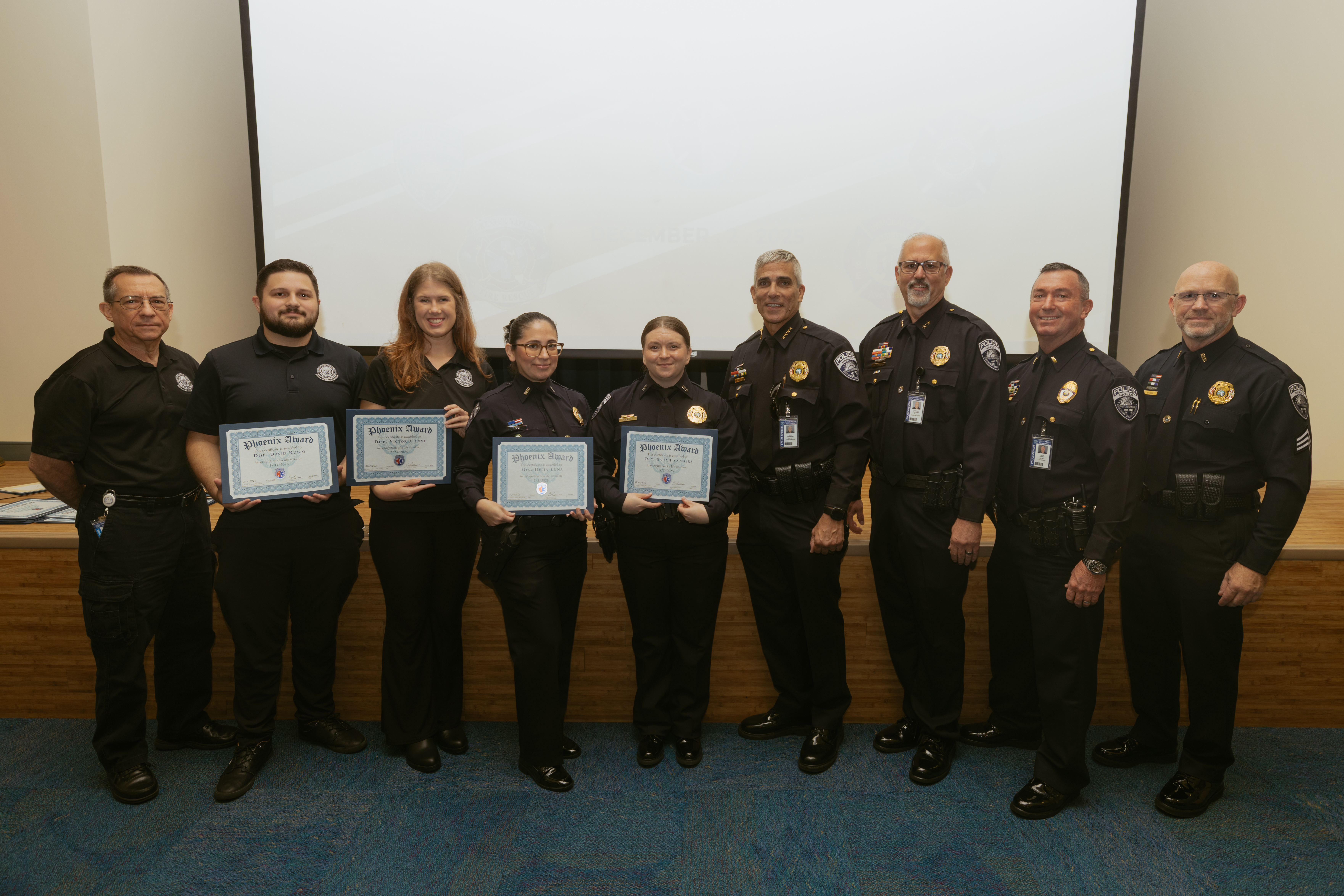 PHOENIX AWARD RECIPIENTS