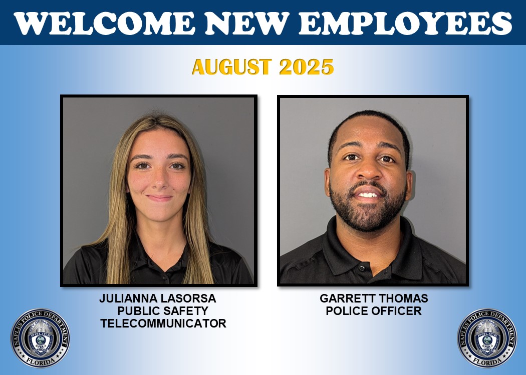 WELCOME NEW EMPLOYEES