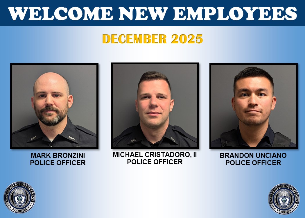 WELCOME NEW EMPLOYEES DECEMBER 2025
