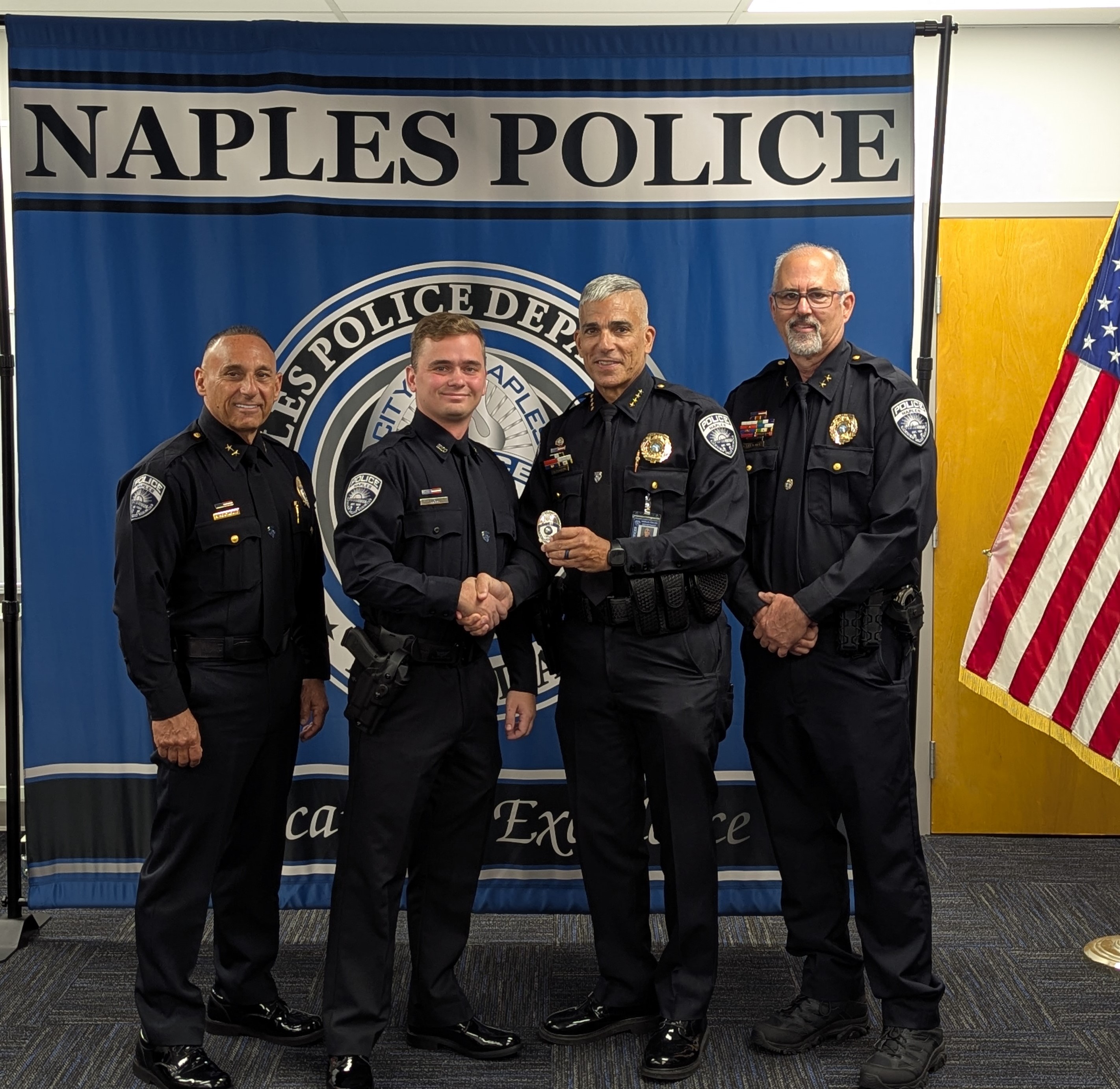 WELCOME NEW OFFICER