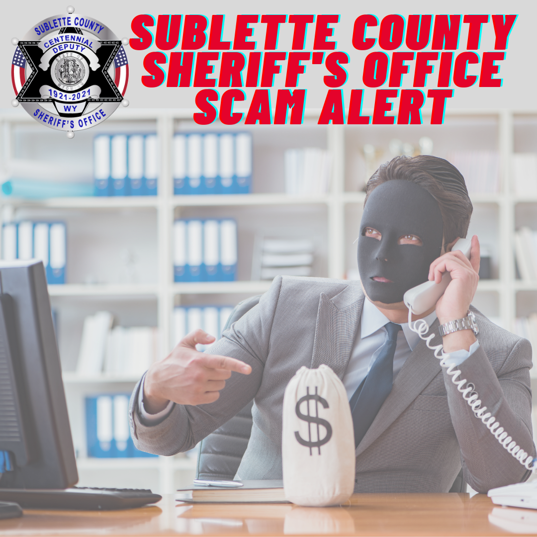 ???? SCAM ALERT ????: Phone Number Spoofing Impersonating the Sheriff's Office