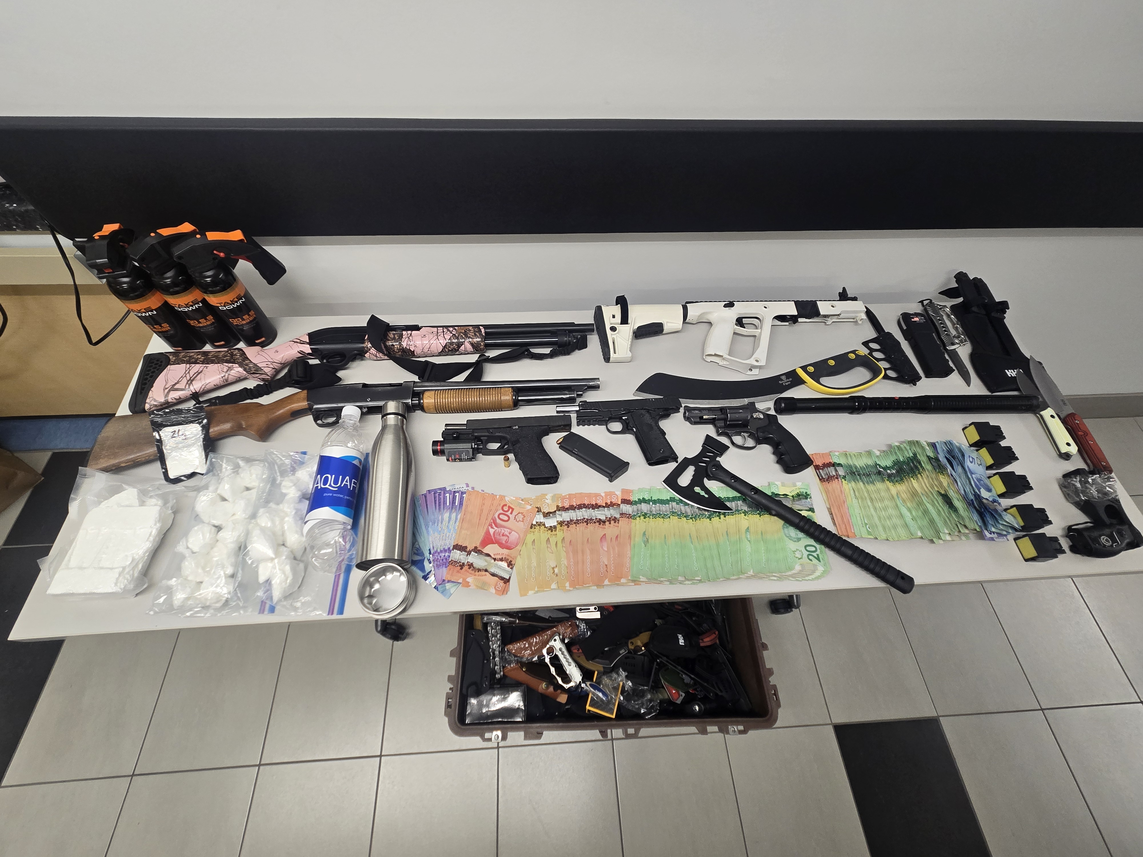 Search Warrant Results in Significant Drug and Firearm Seizure