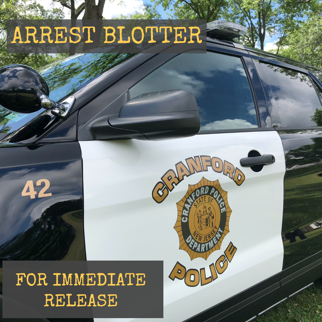 Arrest Blotter - August 7th, 2025