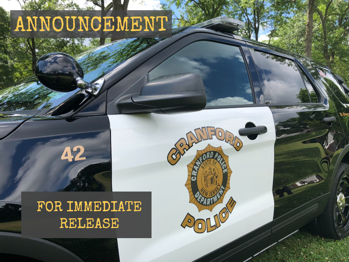 Cranford Police Department Responds to Disruption at Township Committee Meeting